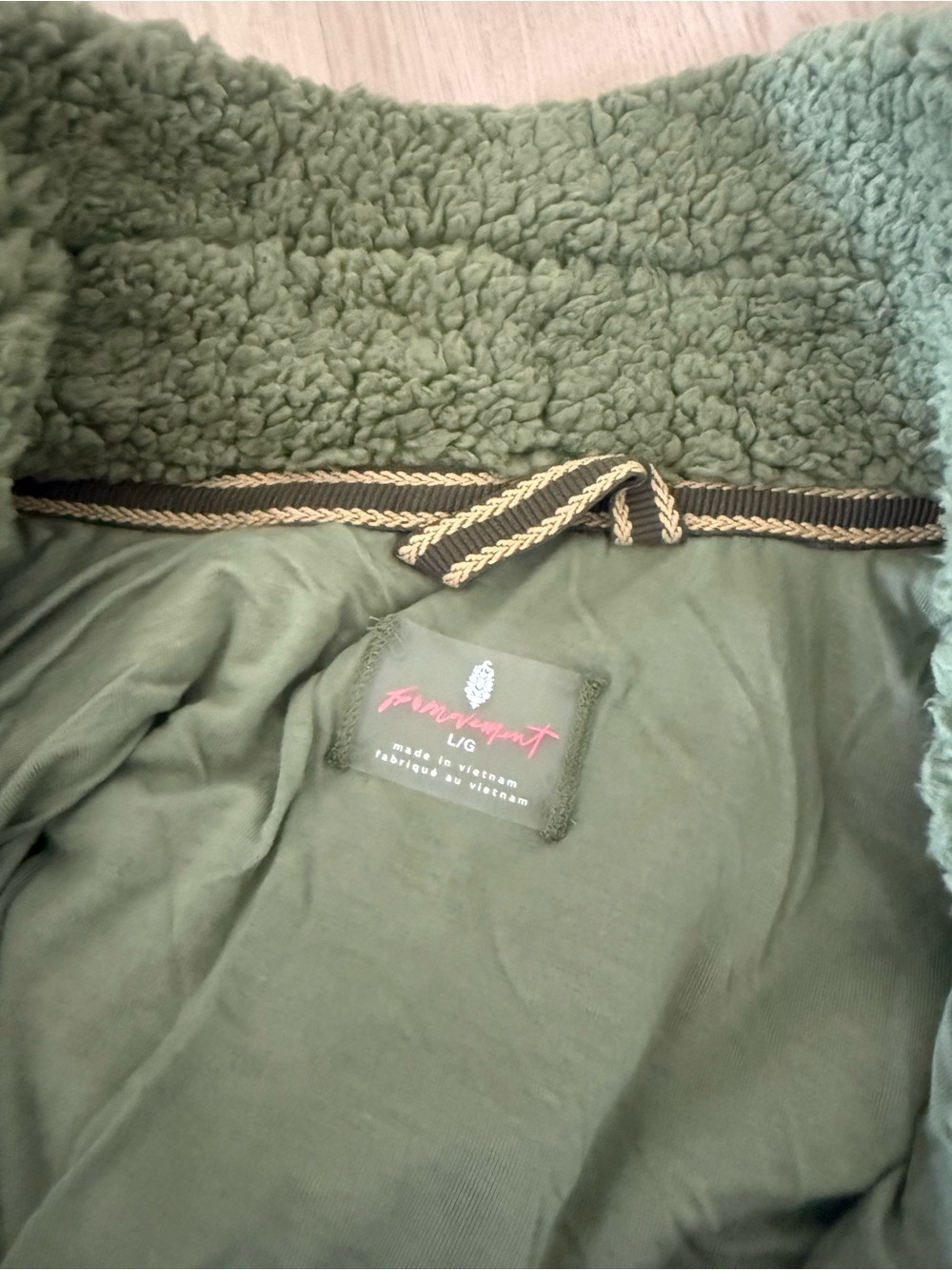 FREE PEOPLE Fall To Rise Fleece Quarter Snap Pullover - Picture 4 of 5
